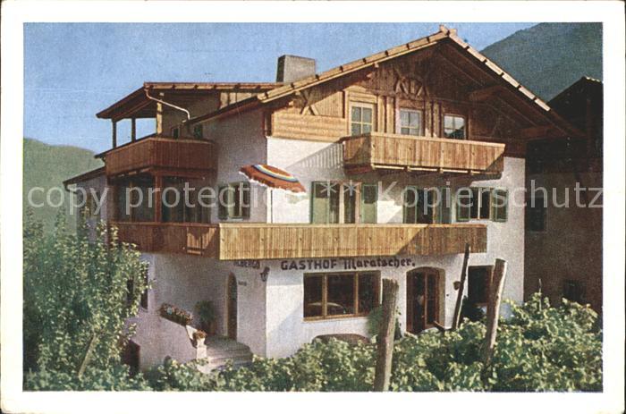 Algund Merano Gasthof Pension Maratscher