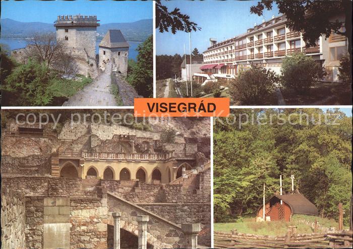 Visegrad Schloss Teilansichten