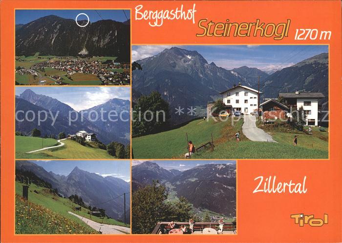 Brandberg Tirol Berggasthaus Steinerkogl Total und Teilansichten