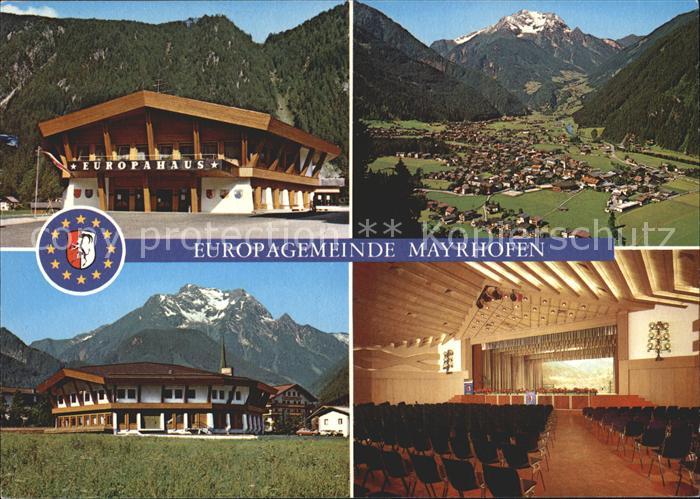 Mayrhofen Zillertal Europahaus Kongresszentrum Aula Totalansicht