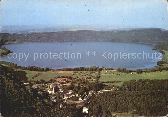 Maria Laach Glees Abtei Maria Laach Fliegeraufnahme