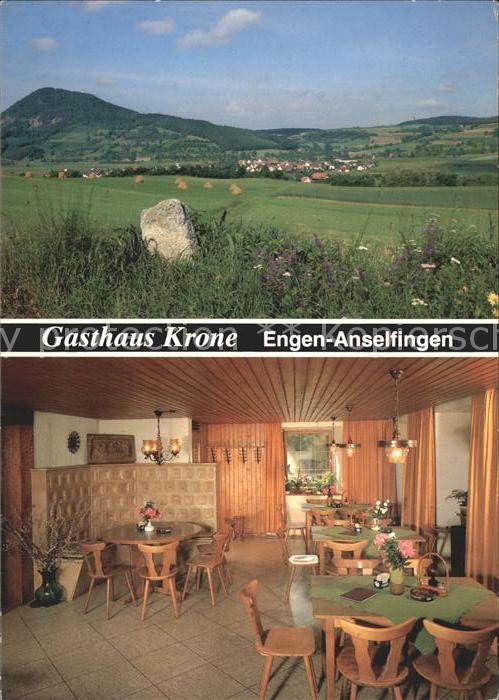 Anselfingen Gasthaus Krone Gaststube Totalansicht