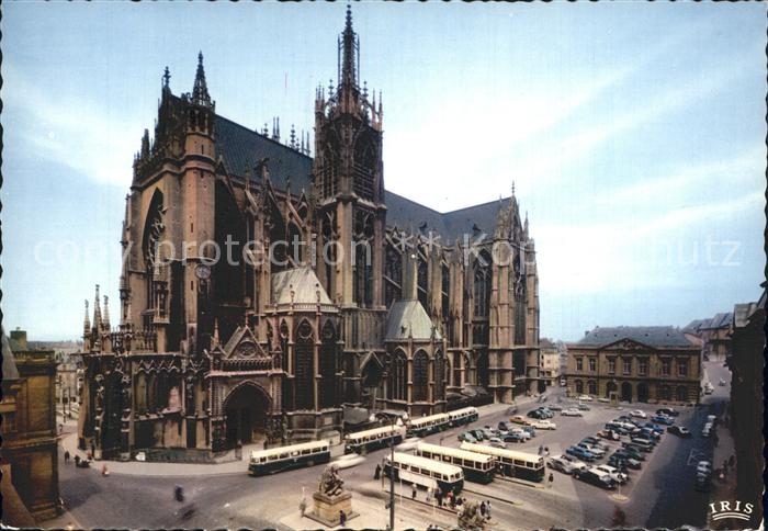 Metz  57 Moselle La Cathedrale