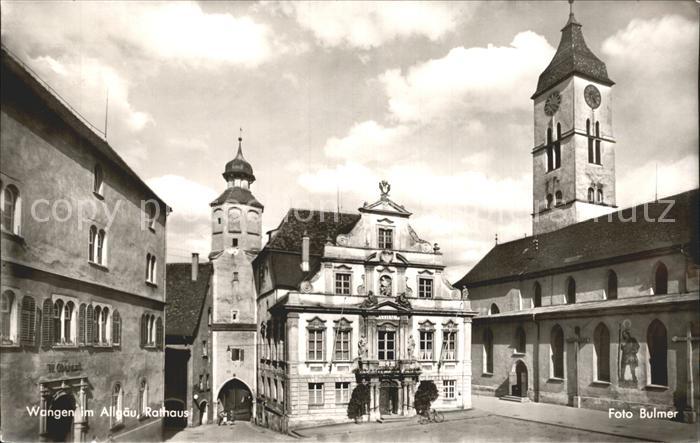 Wangen Allgaeu Rathaus Kirche