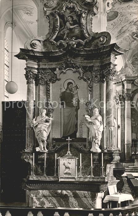 Beuron Donautal Erzabtei Beuron Josef Altar