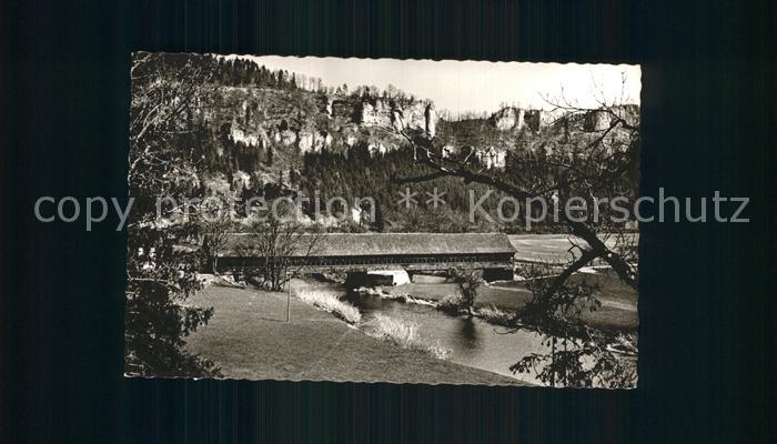 Beuron Donautal Holzbruecke