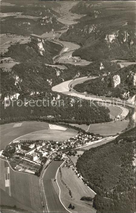 Beuron Donautal Fliegeraufnahme