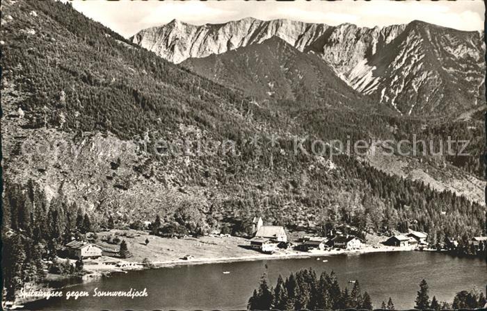 Spitzingsee mit Sonnwendjoch