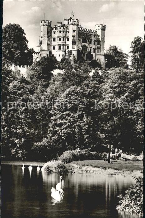 Hohenschwangau Schloss Hohenschwangau mit Alpsee
