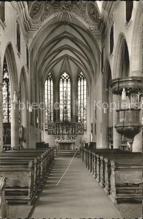 Limburg Lahn Stadtkirche Inneres