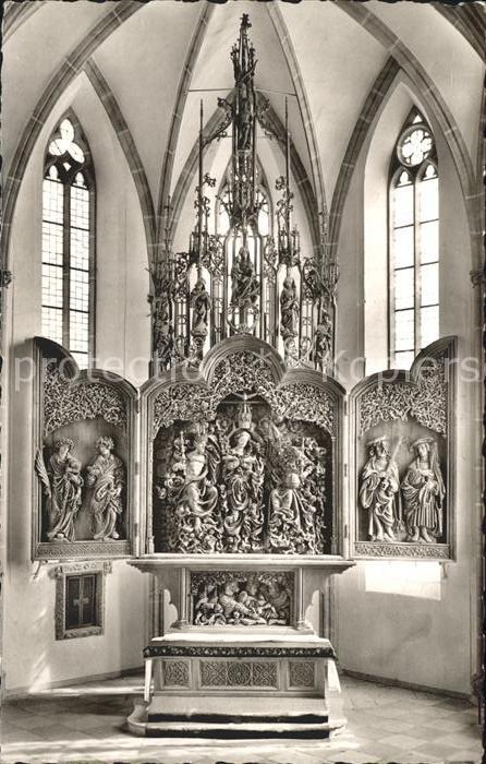 Breisach Rhein Stephansmuenster Hochaltar