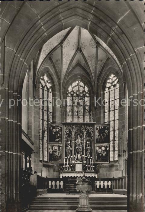 Lautenbach Renchtal Hochaltar der Wallfahrtskirche