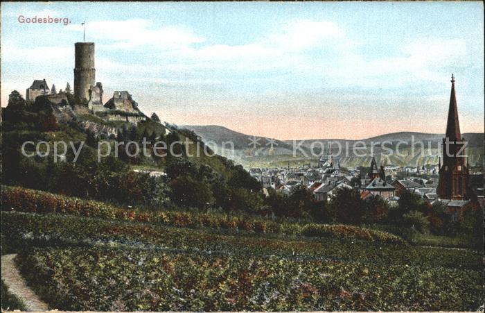 Godesberg Bad mit Godesburg