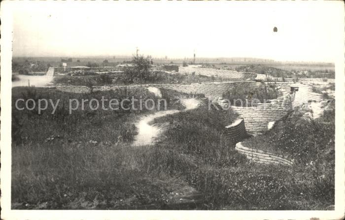 Vimy Cote de Vimy Vue generale des tranchees Allemandes