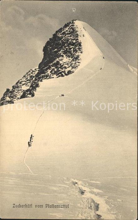 Zuckerhuetl Blick vom Pfaffensattel