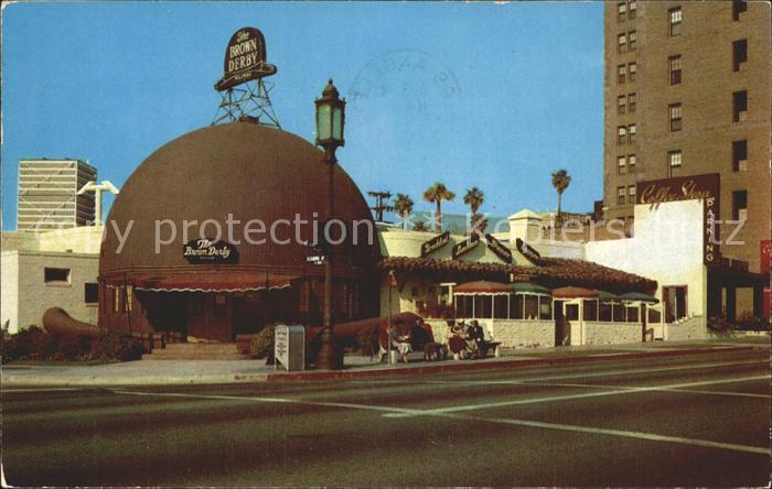 Los Angeles California Brown Derby Restaurant