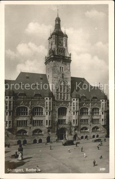 STUTTGART  CITY Rathaus