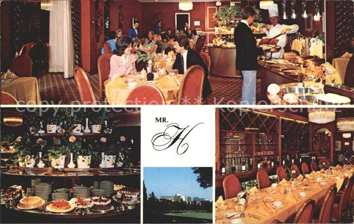 Beverly Hills California Mr H Restaurant at The Beverly Hilton
