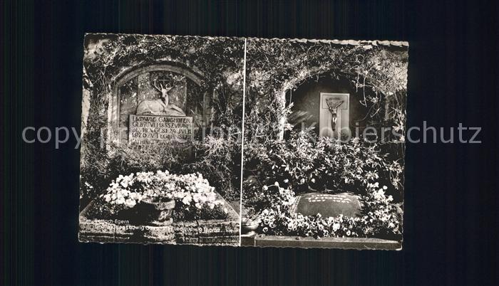 Rottach-Egern Grabstaetten Ludwig Ganghofer und Ludwig Thoma