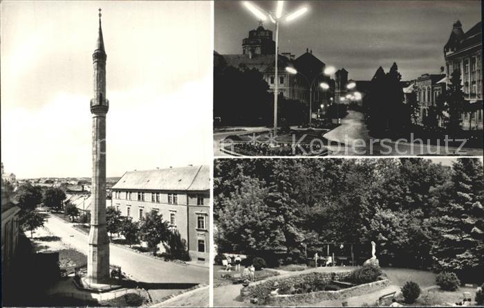 Egri Eger Kepek Nachtaufnahme Park