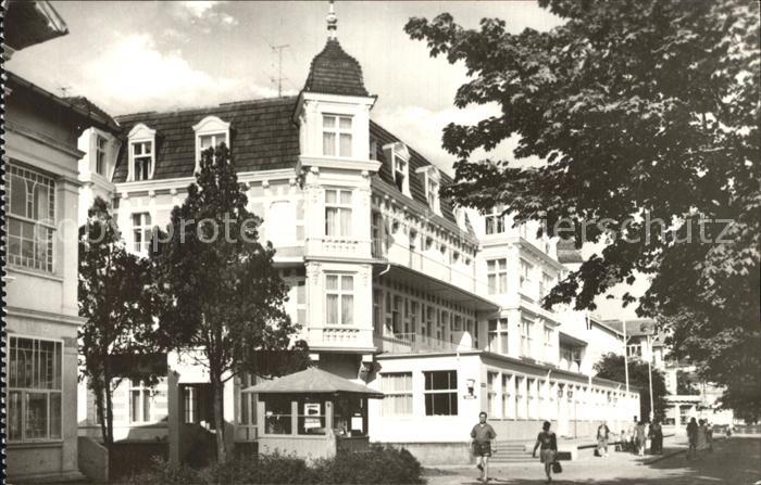 Ahlbeck Ostseebad FDGB Erholungsheim Bernhard Goering