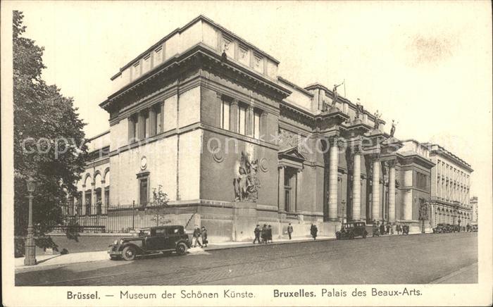 Bruessel Bruxelles Museum der Schoenen Kuenste