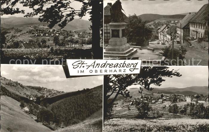 St Andreasberg Harz Total Denkmal Ortsansicht Panorama