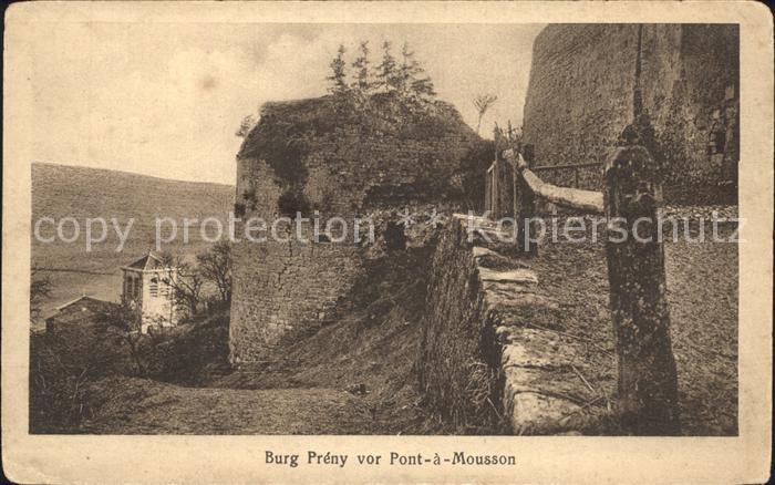 Pont-a-Mousson Burg Preny