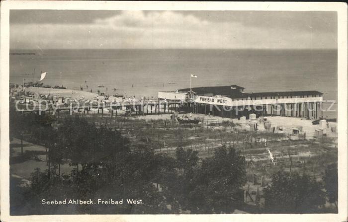 Ahlbeck Ostseebad Freibad West