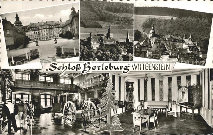 Berleburg Bad Schloss Berleburg Wittgenstein Teilansichten