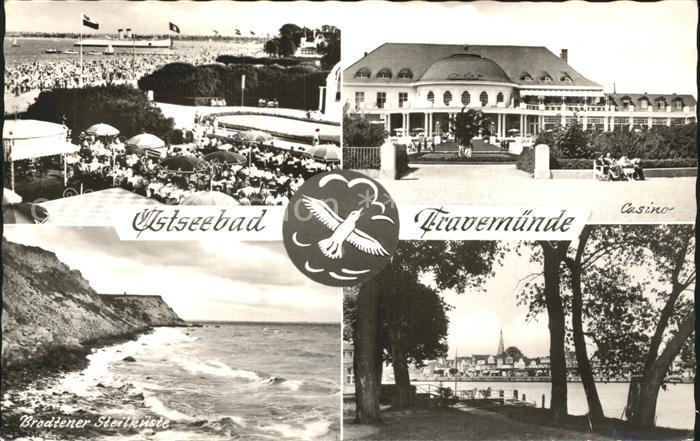 Travemuende Ostseebad Strand Casino Brodtener Steilkueste