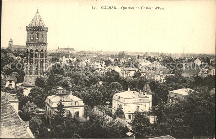 Colmar Haut Rhin Elsass Quartier du Chateau d_Eau