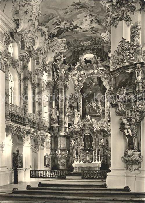 Steingaden Allgaeu Die Wies Wallfahrtskirche