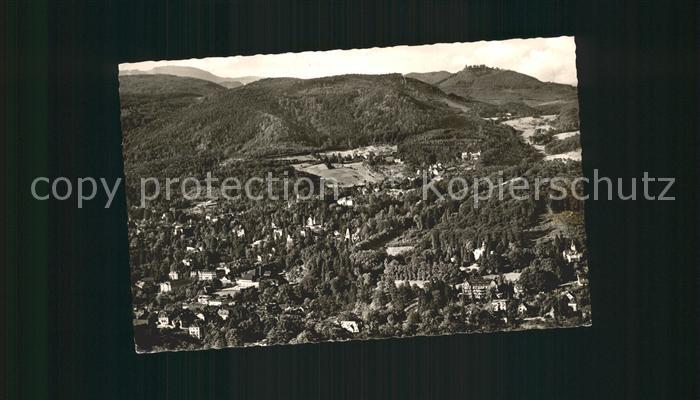 BADEN-BADEN BW Blick von Altes Schloss Hohenbaden