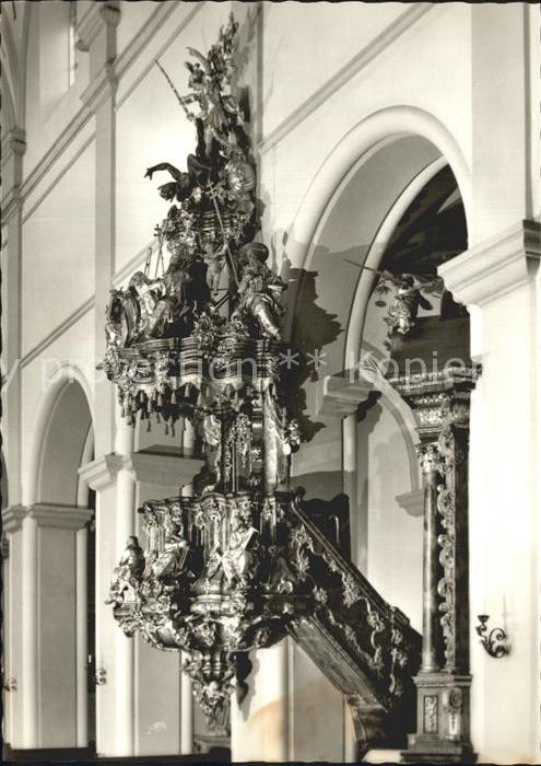 Bamberg St Michaelskirche Kanzel