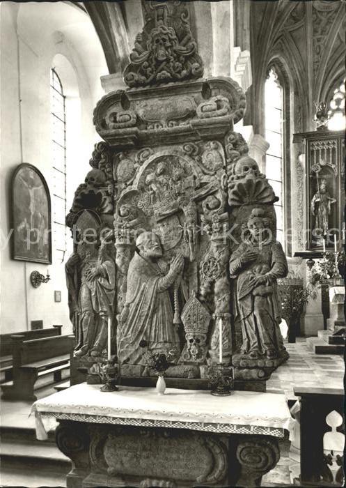 Seeon-Seebruck Epitaph im Kirchenschiff