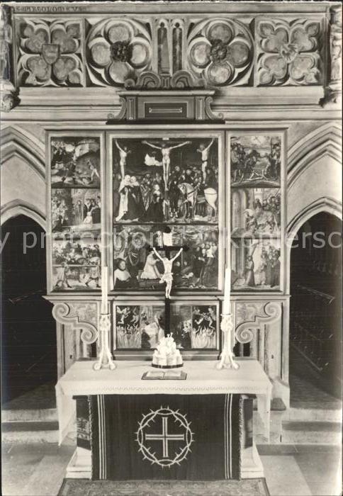 Meissen Elbe Sachsen Dom Kreuzaltar