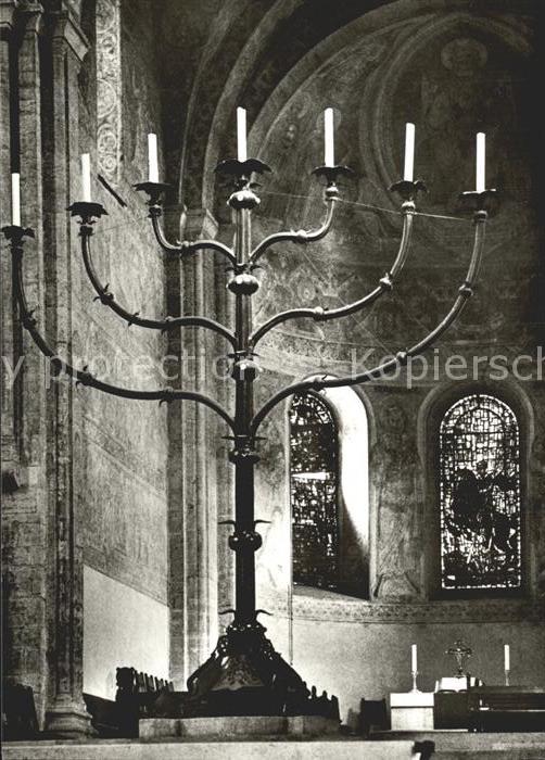 BRAUNSCHWEIG  CITY Dom St Blasii Siebenarmiger Leuchter