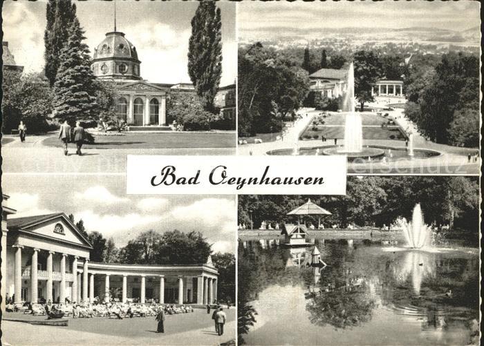 Bad Oeynhausen Badehaus IV Wandelhalle Kurpark Goldfischteich