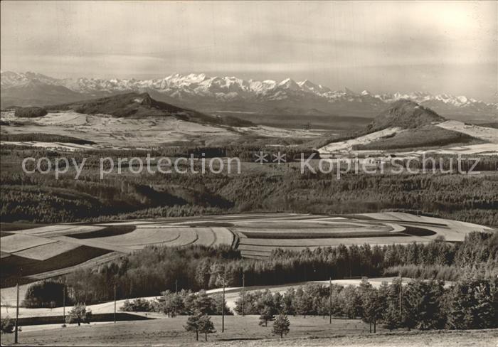 Witthoh Engen Hegau Hegau mit Berner Alpen