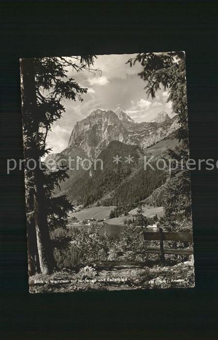 Hintersee Berchtesgaden mit Wartstein und Reiteralpe