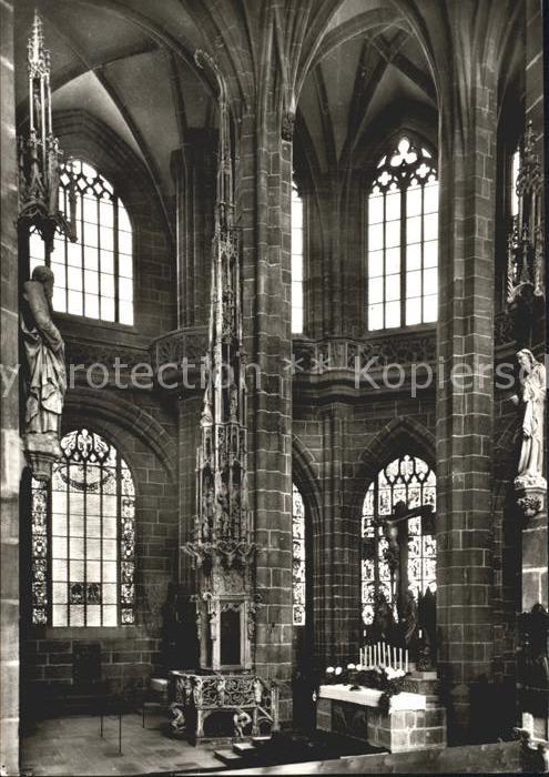 NueRNBERG  CITY St Lorenzkirche Sakramentshaeuschen