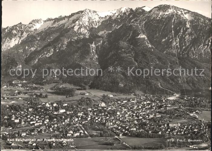Bad Reichenhall mit Predigtstuhlbahn