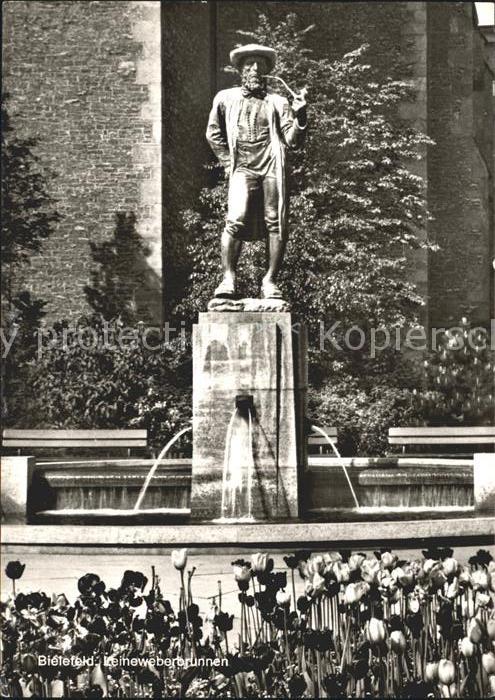 BIELEFELD  CITY Leineweberbrunnen