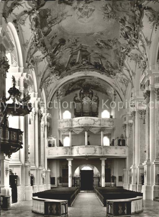 Altenmarkt Alz Stiftskirche Baumburg Mittelschiff
