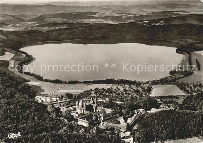 Maria Laach Glees Abtei Fliegeraufnahme