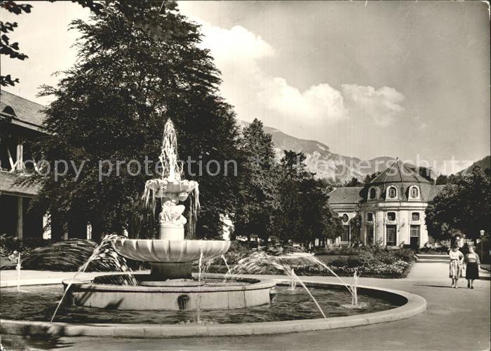 Bad Reichenhall Kurpark und Kurhaus