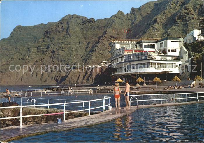 Bajamar Tenerife Naturschwimmbad mit Hotel Nautilus