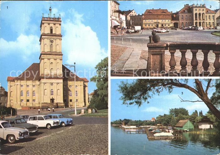 Neustrelitz Marktplatz Rathaus Am Zierker See