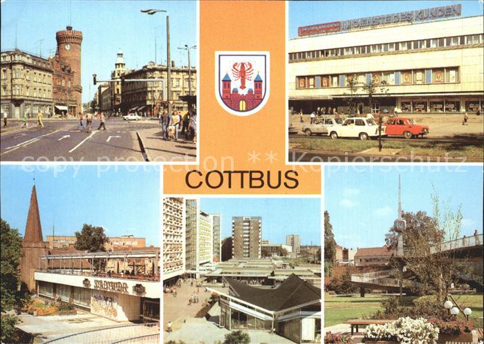 Cottbus Spremberger Str Konsument Warenhaus HOG Am Stadttor Bowlingzentrum